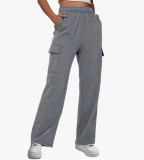 SC Casual Solid Color Sport Loose Pants GYSM-W0710
