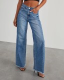 SC Loose Denim Fashion Wide Leg Jeans GYAN-32150
