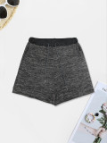 SC Summer Gray Slim Shorts SH-391139