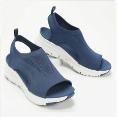 SC Fly Woven Fish Mouth Sport Muffin Sandals GYUX-16