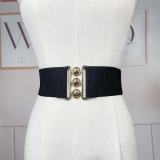 SC Pair Buckle Waistband Dress Slim Belt GHQB-00369