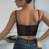 SC Erotic Lingerie Sexy Floral Sing Top(Can Be Worn Outside) GLSA-1998