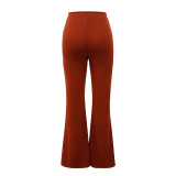 SC Casual Loose Solid Wide Leg Pants GHYX-027