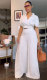SC Solid Color Loose Flare Pants Two Piece Set NY-10780
