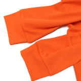 SC Solid Color Bandage Waist Two Piece Skirts Set CYA-901215