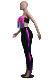 SC Sexy Backless Gradient Tassel Two Piece Pants Set YS-2408
