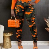 SC Fashion Camouflage Print Pocket Pant OD-8635