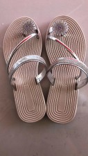 SC Beach Sandals Rhinestone Flat Slippers TWZX-008