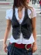 SC Fashion Slim Fit Denim Vest XCFF-112466