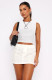 SC Solid Color Backless Sleeveless T Shirt MZ-2836