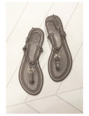 SC Roman Herringbone Clip-On Sandals GDLW-313-2