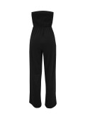 SC Sexy Solid Color Wrap Chest Wide Leg Jumpsuit ANDF-AD0605