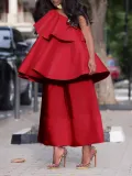 SC Fashion Solid Color Loose Two Piece Pants Set MK-C3206