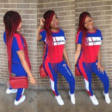 VIP1 Patchwork Fashion Casual Suit ORY-5090