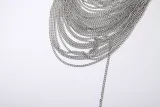 SC Metal Chain Halter Hollow Out Vest GAXB-W080TP
