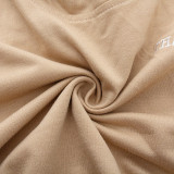 SC Embroidered Letter Long Sleeve Sweatshirt GAXB-A262TP