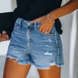 SC Casual Washed Denim Shorts GKNF-TSYY-011