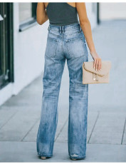 SC Casual Loose Straight Jean GKNF-TSQ-1086
