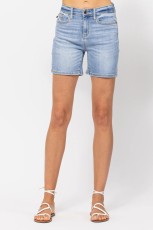 SC Casual Pockets Zipper Denim Shorts GKNF-TS-J24456(Z6010)