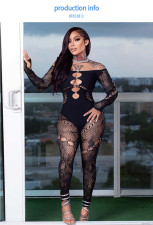 SC Sexy Hollow Out Heart Skinny Jumpsuit GYDE-030