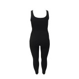 SC Sexy Solid Tank Tops Pants Sport 2 Piece Set LSD-135444