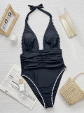 SC Solid Color Sexy One Piece Swimsuit CSYZ-919