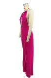 SC Sexy Solid Color Backless Jumpsuit XHXF-8700