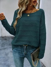 SC Plus Size Fashion Long Sleeve Knit Sweater FSXF-748