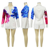 SC Fashion Printed Suit Short Pants 2 Piece Set YF-X20004