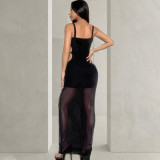 SC Sexy Hollow Out Hot Drill Evening Dress CYA-CY901292