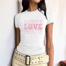 SC LOVE Hot Drill T Shirt Two-piece Top ME-8501001