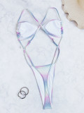 SC Sexy Gradient Color One Piece Swimsuit CASF-6728