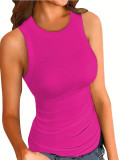 SC Solid Color Sleeveless Vest GCNF-5024