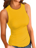 SC Solid Color Sleeveless Vest GCNF-5024