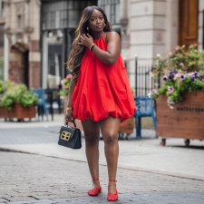 SC Solid Color Sleeveless Loose Mini Dress NY-S10878