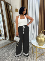 SC Solid Color Drawstring Tie Pants BS-1368
