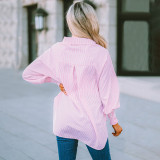 SC Stripe Lapel Long Sleeve Shirt GOSD-OM10223
