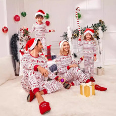 SC Christmas Printed Parent-Child Pajamas Family Set GSGS-0660