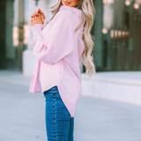 SC Stripe Lapel Long Sleeve Shirt GOSD-OM10223
