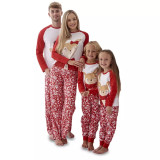 SC Christmas Printed Homewear Pajamas Parent-Child Set GSGS-0670