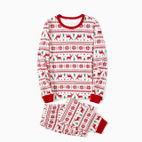 SC Christmas Printed Parent-Child Pajamas Family GSGS-0674