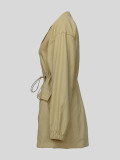 SC Fashion Loose Drawstring Waist Mini Dress MIL-070