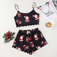 SC Santa Claus Printed Loungewear Set GXMB-9581