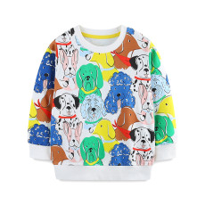 SC Kids Boys Cartoon Prints Long Sleeve Sweatshirt GASD-8212