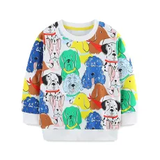 SC Kids Boys Cartoon Prints Long Sleeve Sweatshirt GASD-8212
