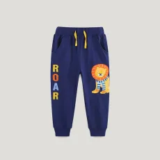 SC Kids Boys Knitted Embroidery Sport Pants GASD-3116