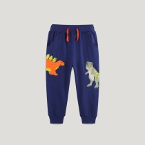 SC Kids Boys Dinosaur Embroidered Knit Pants GASD-3115