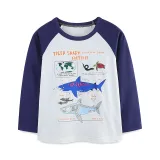 SC Kids Boys Print Color Block T Shirt GASD-5373