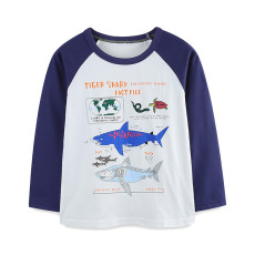 SC Kids Boys Print Color Block T Shirt GASD-5373