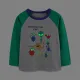 SC Kids Boys' Luminous Printed Long Sleeve T-Shirt GASD-5380